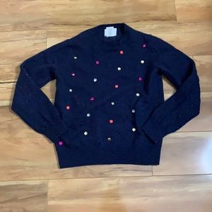 Navy Gem Sweater